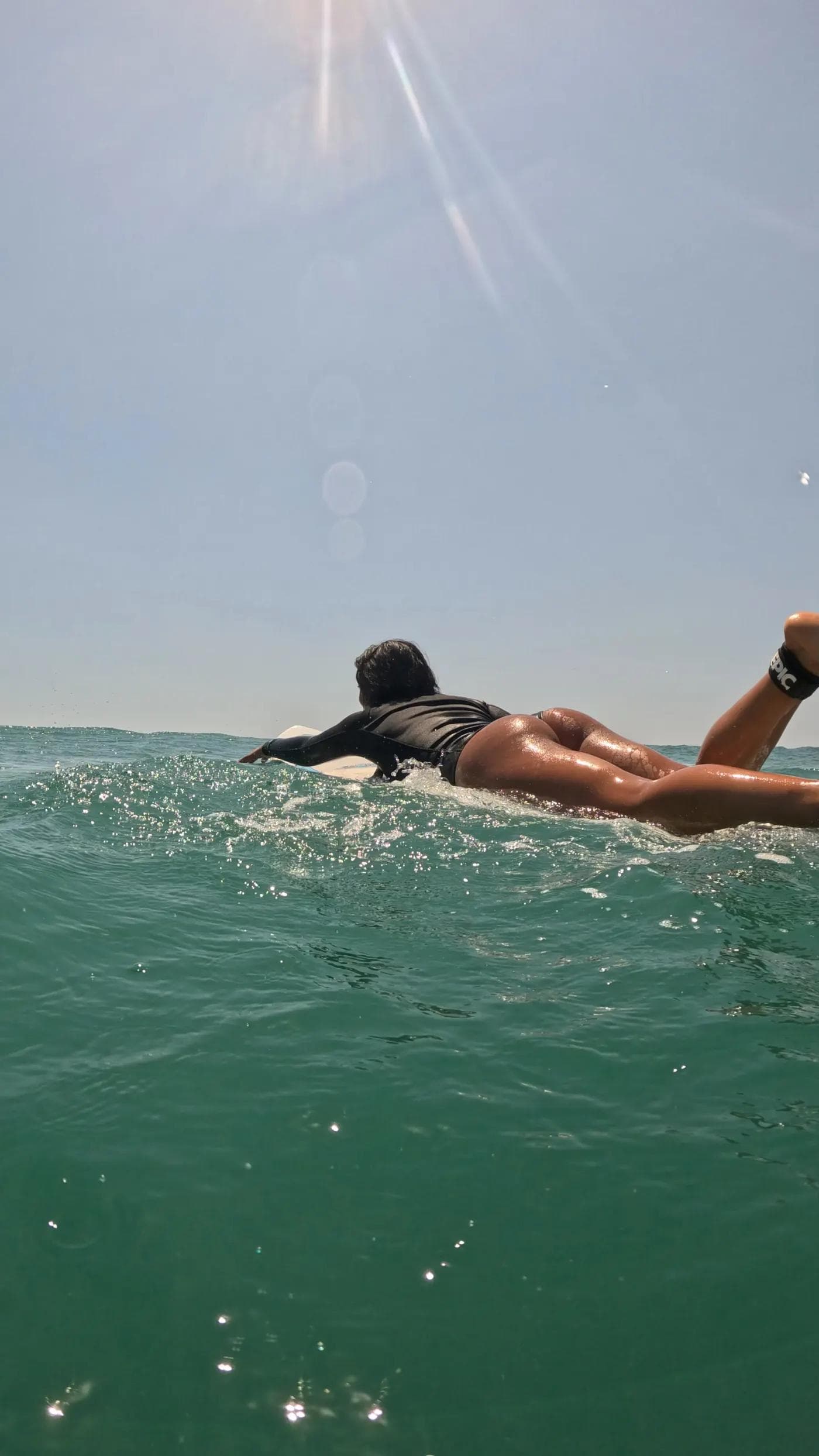 Beach at dusk in Costa Rica